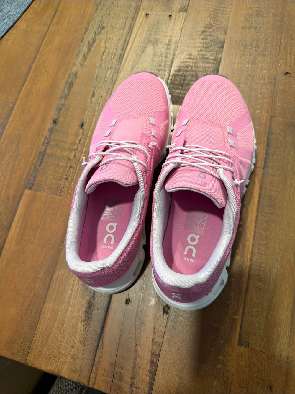 On Women's Pink Athletic Shoes